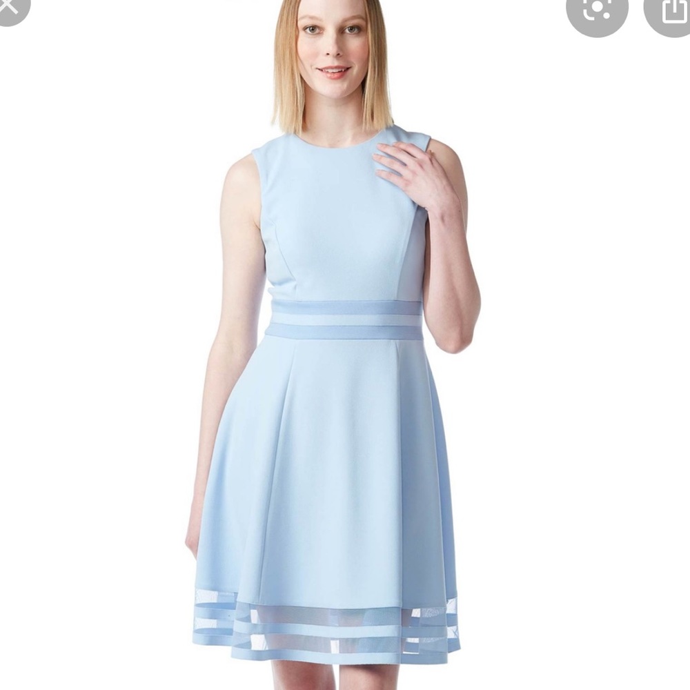 Calvin Klein blue dress